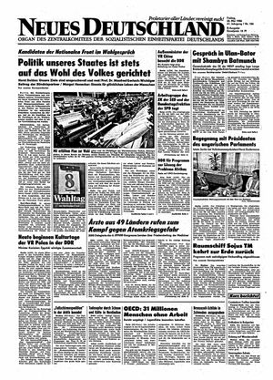 Neues Deutschland Online-Archiv vom 30.05.1986