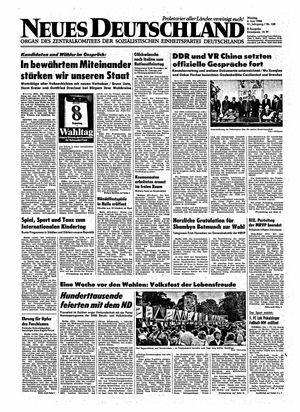 Neues Deutschland Online-Archiv vom 02.06.1986