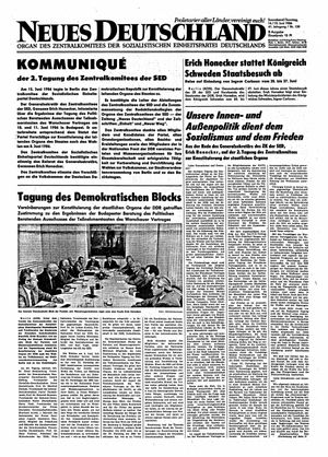 Neues Deutschland Online-Archiv vom 14.06.1986