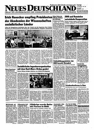 Neues Deutschland Online-Archiv vom 03.07.1986