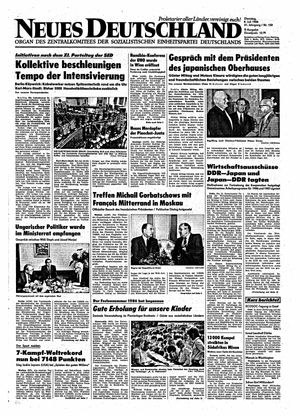 Neues Deutschland Online-Archiv vom 08.07.1986