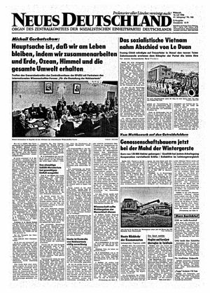 Neues Deutschland Online-Archiv vom 16.07.1986