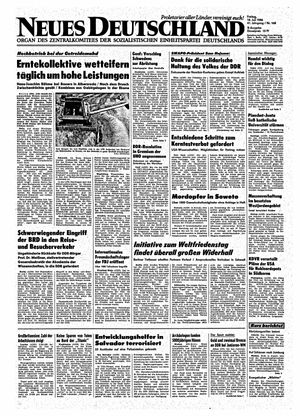 Neues Deutschland Online-Archiv on Jul 18, 1986