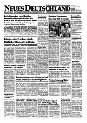 Neues Deutschland Online-Archiv vom 27.08.1986