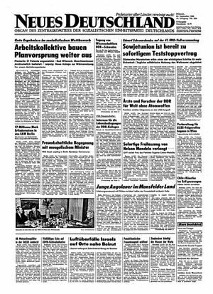 Neues Deutschland Online-Archiv vom 24.09.1986