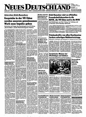 Neues Deutschland Online-Archiv vom 17.10.1986
