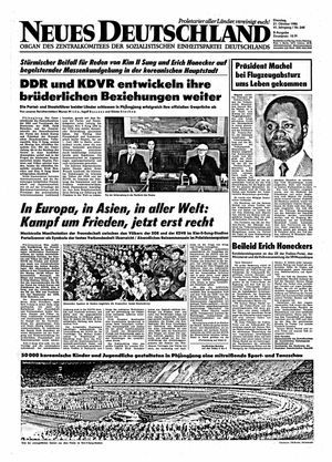 Neues Deutschland Online-Archiv vom 21.10.1986