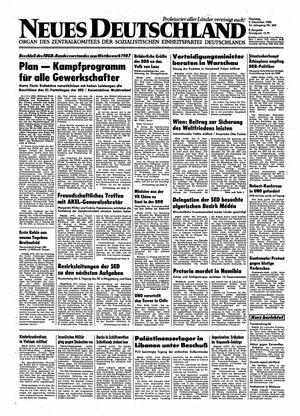 Neues Deutschland Online-Archiv vom 02.12.1986
