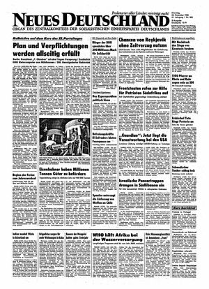 Neues Deutschland Online-Archiv vom 23.12.1986