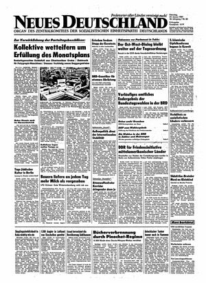 Neues Deutschland Online-Archiv vom 27.01.1987