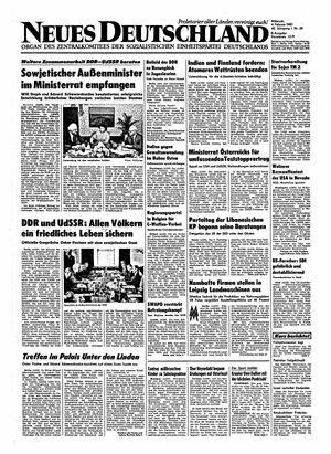 Neues Deutschland Online-Archiv vom 04.02.1987