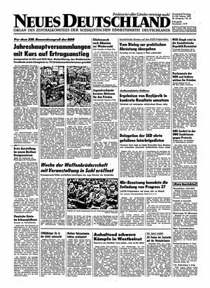 Neues Deutschland Online-Archiv vom 21.02.1987