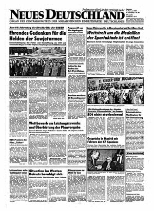 Neues Deutschland Online-Archiv vom 24.02.1987