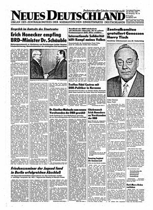 Neues Deutschland Online-Archiv vom 28.03.1987