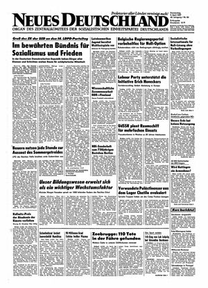 Neues Deutschland Online-Archiv vom 09.04.1987