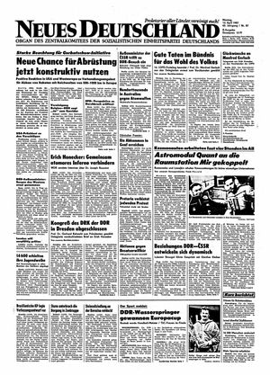 Neues Deutschland Online-Archiv on Apr 13, 1987