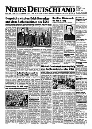 Neues Deutschland Online-Archiv vom 15.04.1987