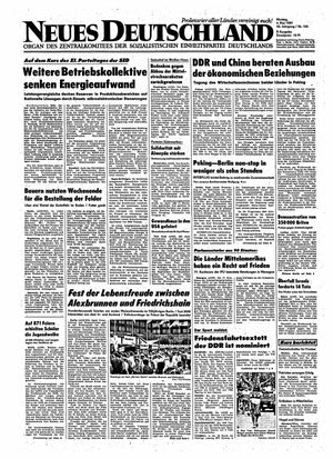Neues Deutschland Online-Archiv vom 04.05.1987