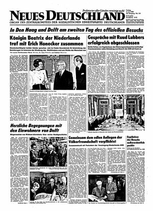 Neues Deutschland Online-Archiv vom 05.06.1987