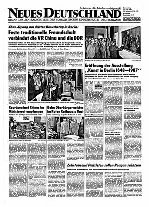 Neues Deutschland Online-Archiv vom 11.06.1987