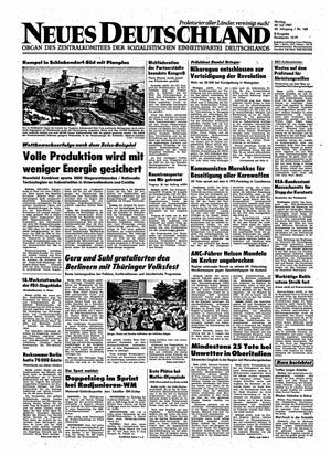 Neues Deutschland Online-Archiv on Jul 20, 1987