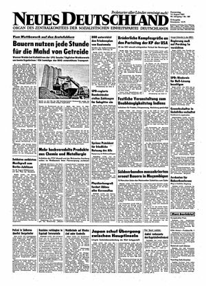 Neues Deutschland Online-Archiv vom 13.08.1987