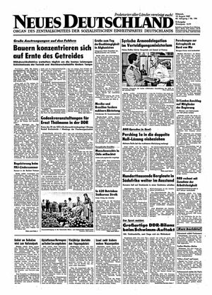 Neues Deutschland Online-Archiv on Aug 19, 1987