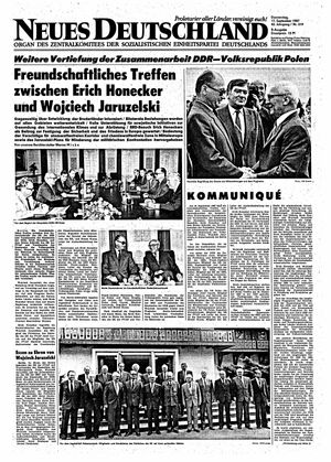 Neues Deutschland Online-Archiv vom 17.09.1987