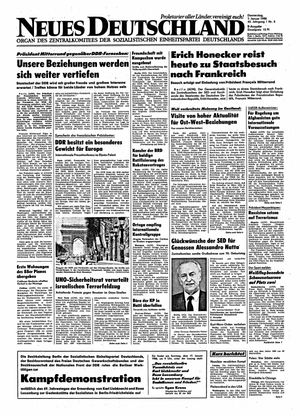 Neues Deutschland Online-Archiv vom 07.01.1988