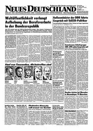 Neues Deutschland Online-Archiv vom 28.01.1988