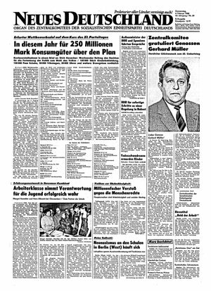 Neues Deutschland Online-Archiv vom 04.02.1988