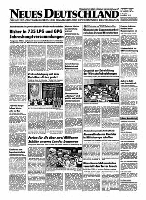 Neues Deutschland Online-Archiv vom 06.02.1988