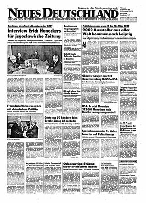 Neues Deutschland Online-Archiv vom 10.02.1988