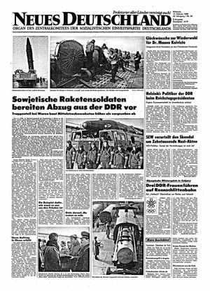 Neues Deutschland Online-Archiv vom 17.02.1988