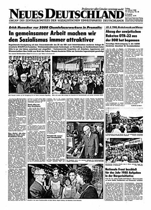 Neues Deutschland Online-Archiv vom 26.02.1988