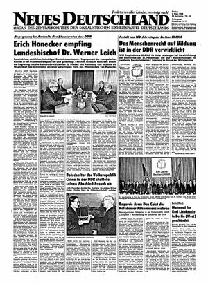 Neues Deutschland Online-Archiv vom 04.03.1988
