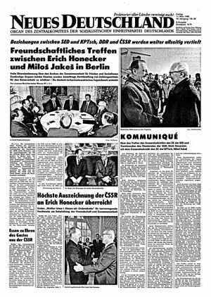Neues Deutschland Online-Archiv vom 11.03.1988
