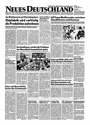 Neues Deutschland Online-Archiv vom 25.03.1988