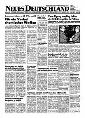 Neues Deutschland Online-Archiv vom 06.04.1988