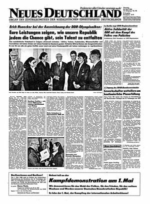 Neues Deutschland Online-Archiv vom 26.04.1988