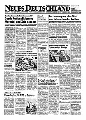 Neues Deutschland Online-Archiv vom 21.05.1988