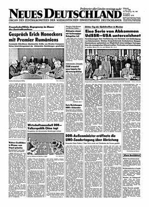 Neues Deutschland Online-Archiv vom 01.06.1988