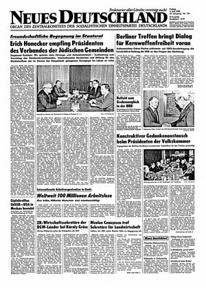 Neues Deutschland Online-Archiv vom 03.06.1988