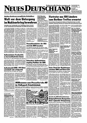 Neues Deutschland Online-Archiv vom 04.06.1988