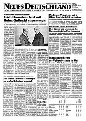 Neues Deutschland Online-Archiv vom 07.06.1988