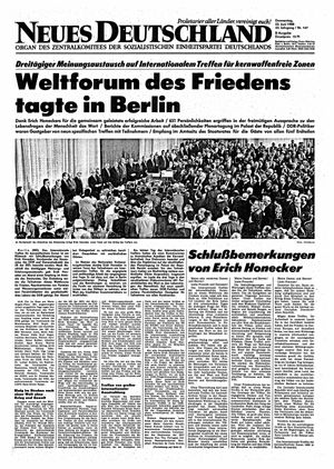 Neues Deutschland Online-Archiv vom 23.06.1988