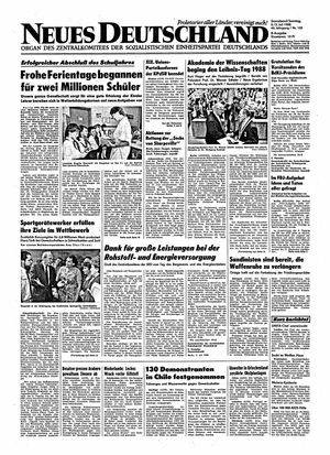 Neues Deutschland Online-Archiv vom 02.07.1988
