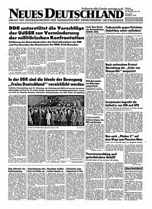 Neues Deutschland Online-Archiv vom 13.07.1988