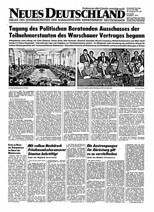 Neues Deutschland Online-Archiv vom 16.07.1988
