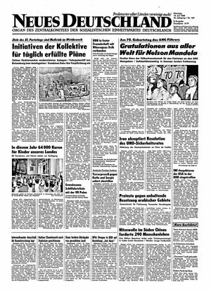 Neues Deutschland Online-Archiv vom 19.07.1988